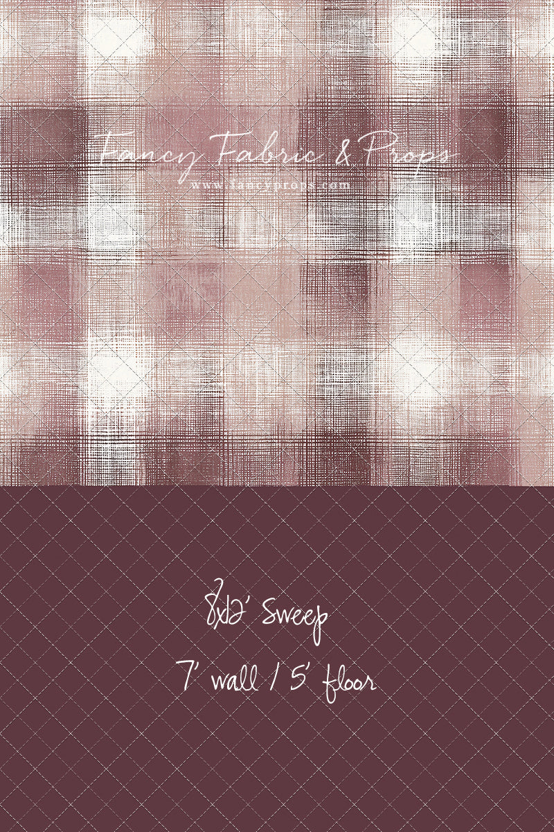 Woven Mauve - With Sweep Option