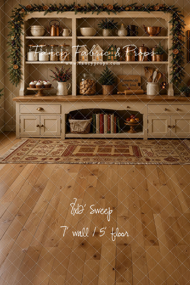 Yuletide Baking Shelf - With Sweep Option