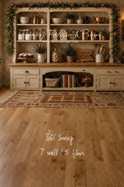 Yuletide Baking Shelf - With Sweep Option