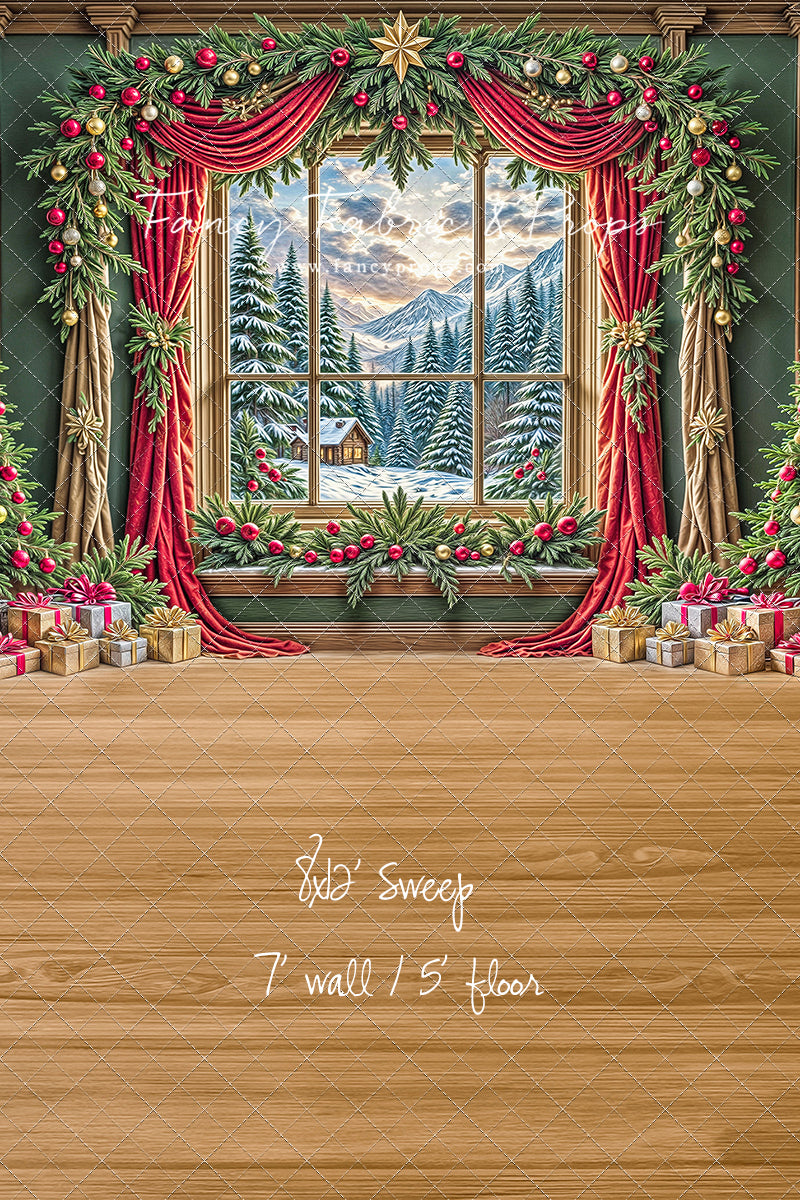 Yuletide Bloom View - with Sweep Option