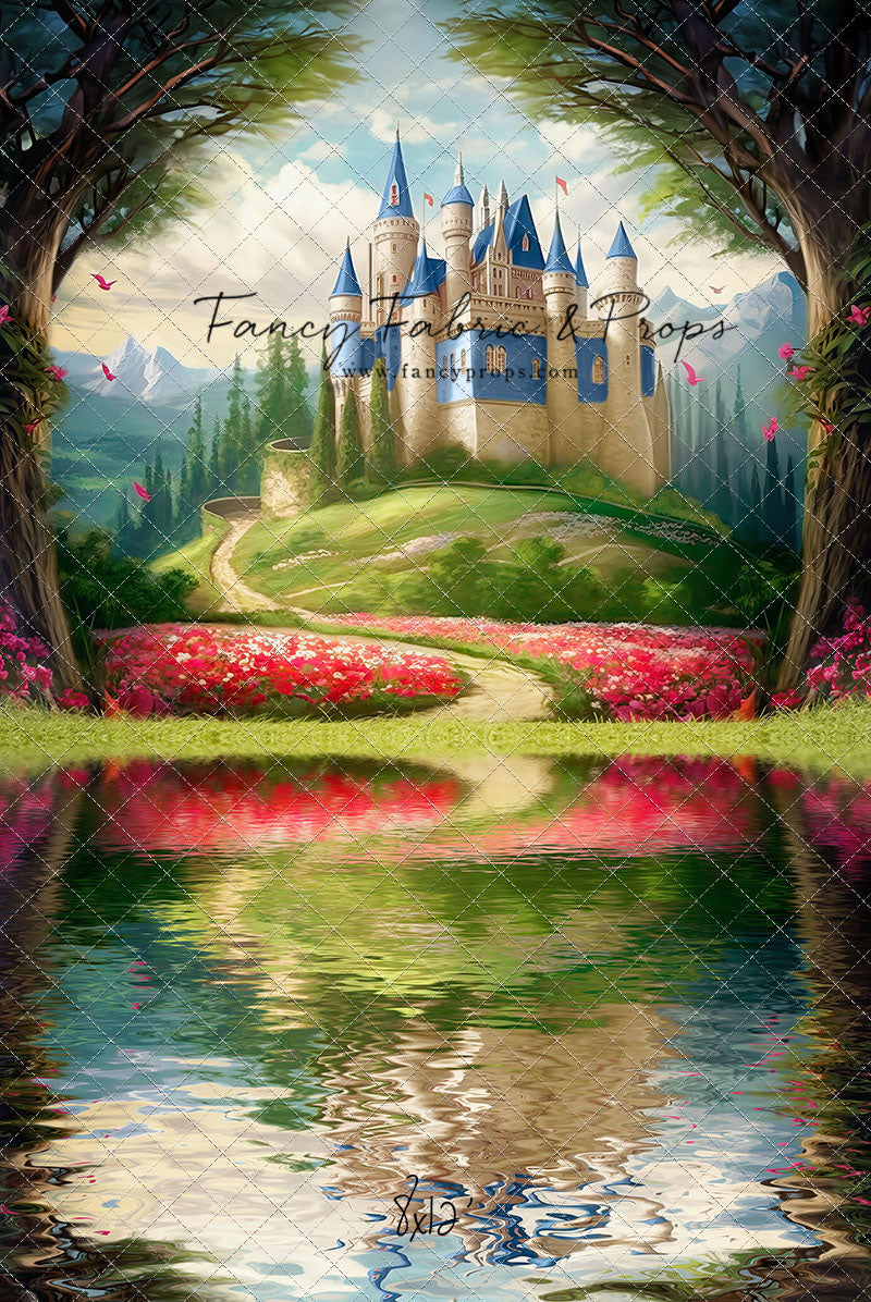 Royal Castle - Blue with Water- With Sweep Option