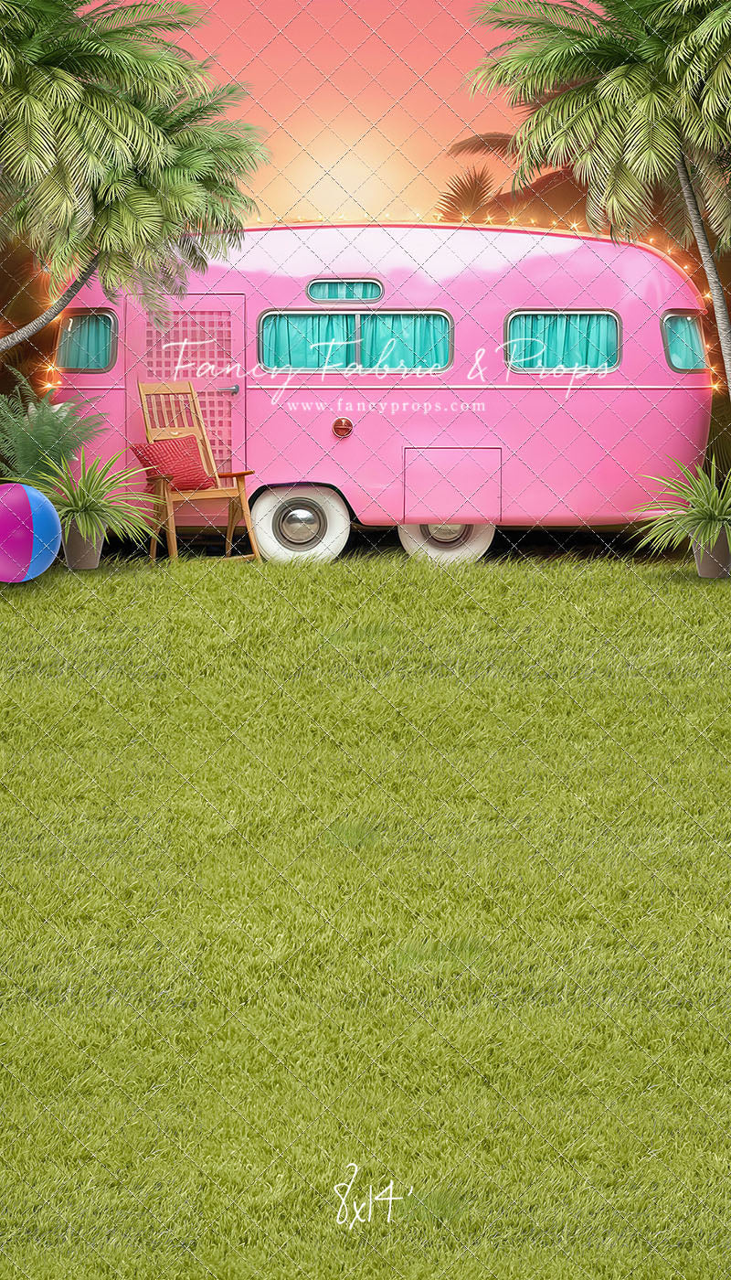 Barbie's Glamper Getaway - Grass Floor - With Sweep Option