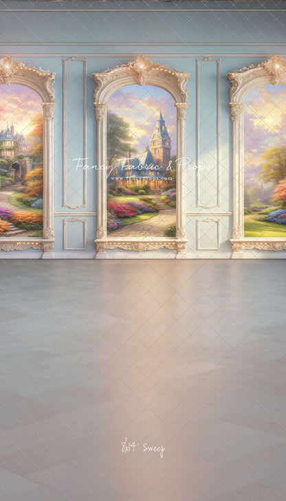 Royal Victorian Wainscoting Wall - With Sweep Option