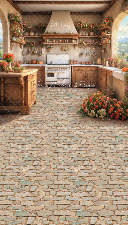 Tuscan Kitchen- With Sweep Option