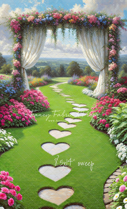 Enchanted Garden Romance - With Sweep Option