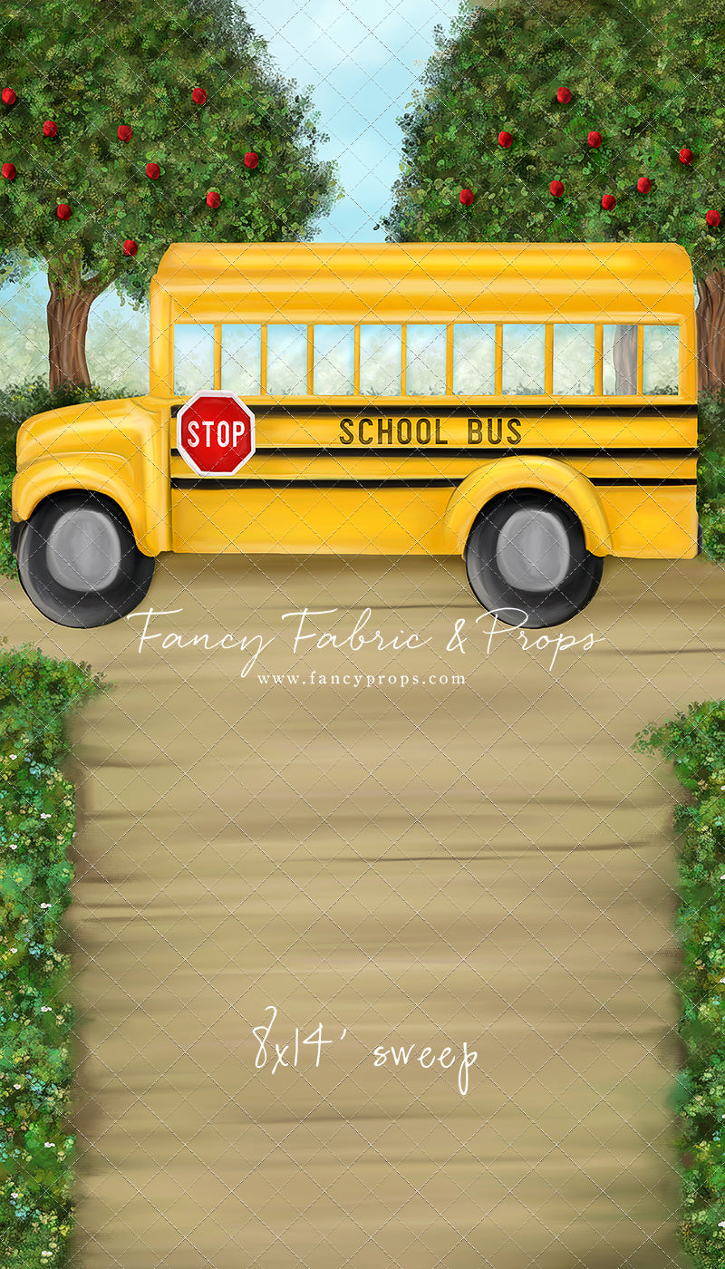 Little Yellow School Bus - With Sweep Option