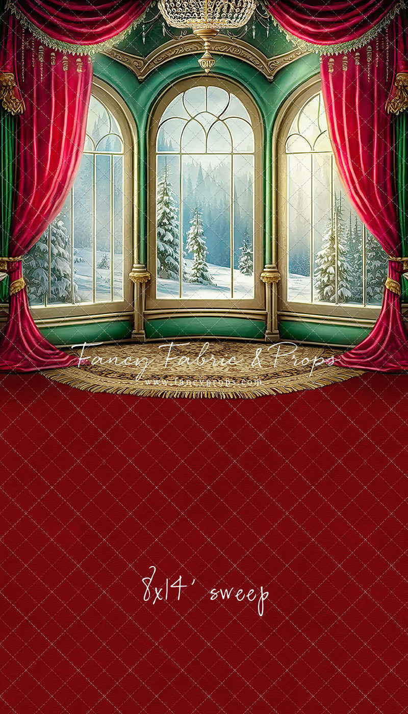 Warm Loving Holiday - Red Carpet Option - with Sweep Option