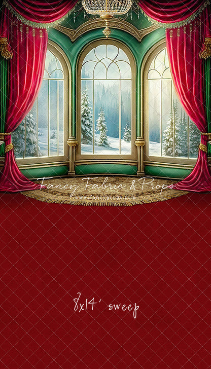 Warm Loving Holiday - Red Carpet Option - with Sweep Option