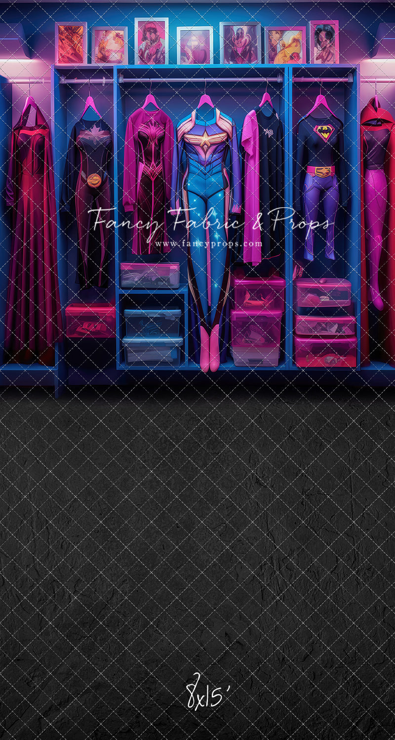 Dress Like A Super Girl- With Sweep Option