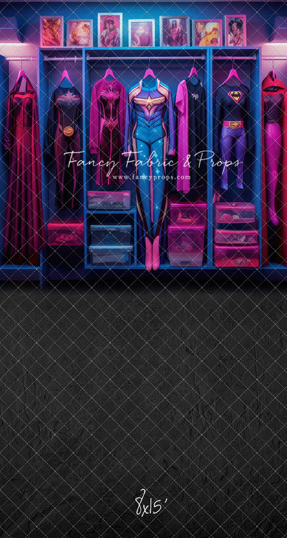 Dress Like A Super Girl- With Sweep Option