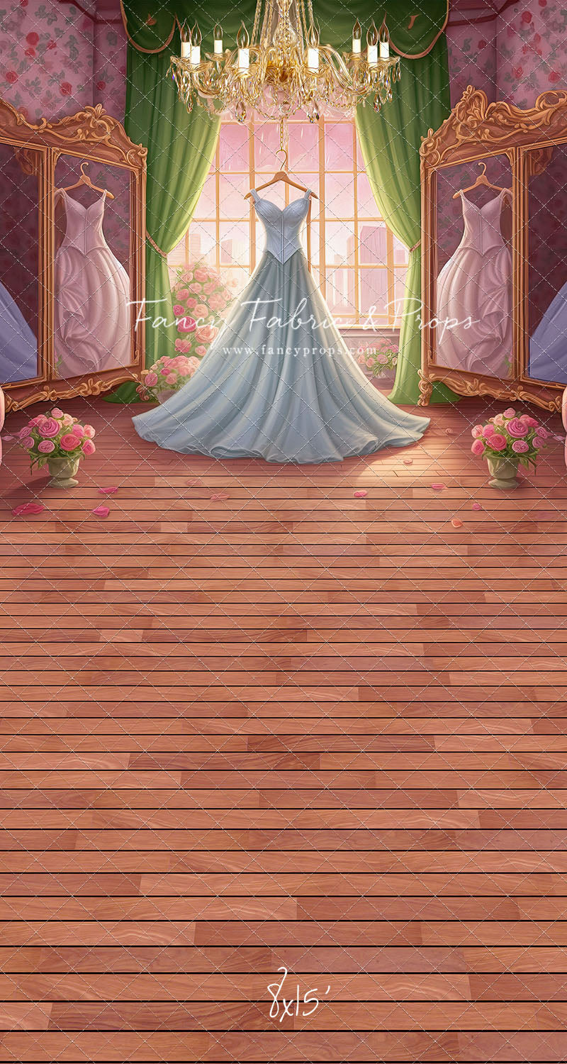 Dress Like A Princess - Ice Blue Dress - With Sweep Option