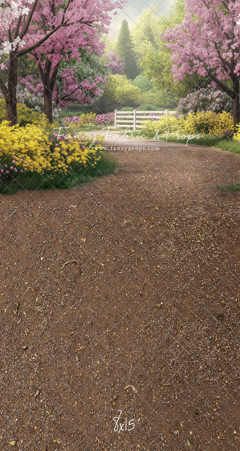 Flowering Spring Path - With Sweep Option
