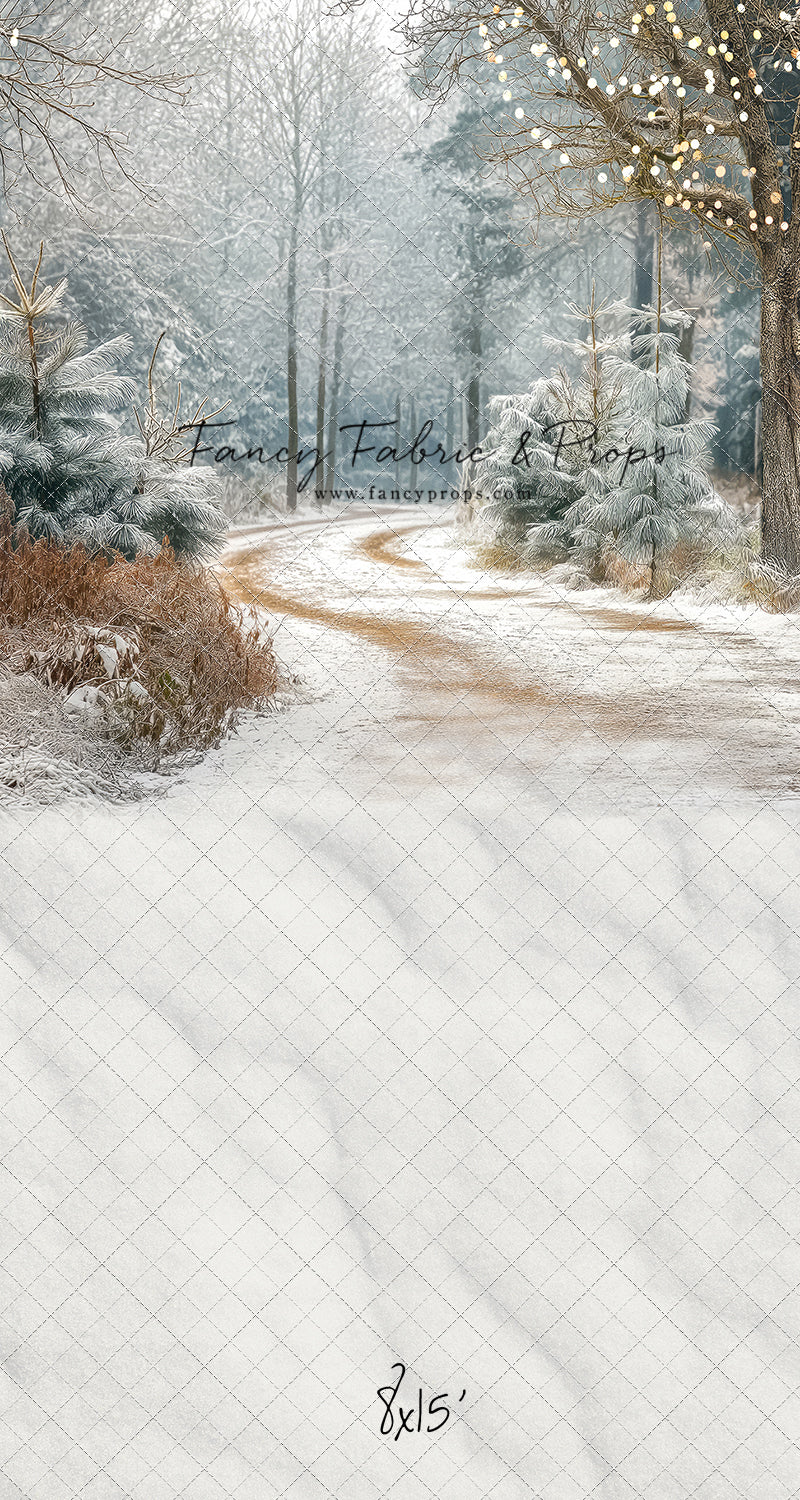 Frosted Country Path - with Sweep Option