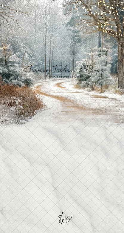 Frosted Country Path - with Sweep Option