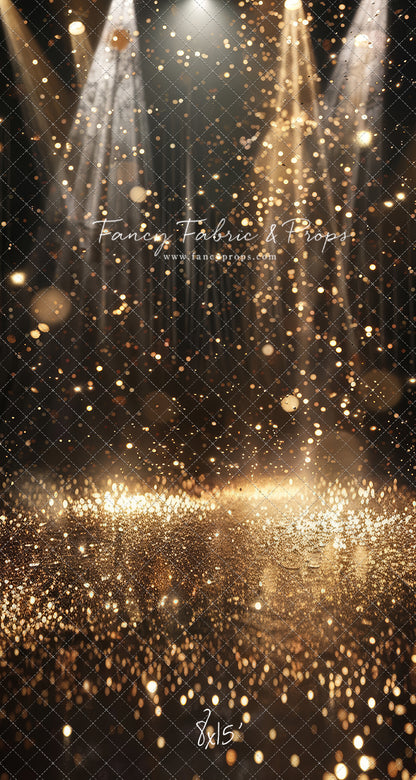 Gold & Black Stage - Sweep Sizes Only