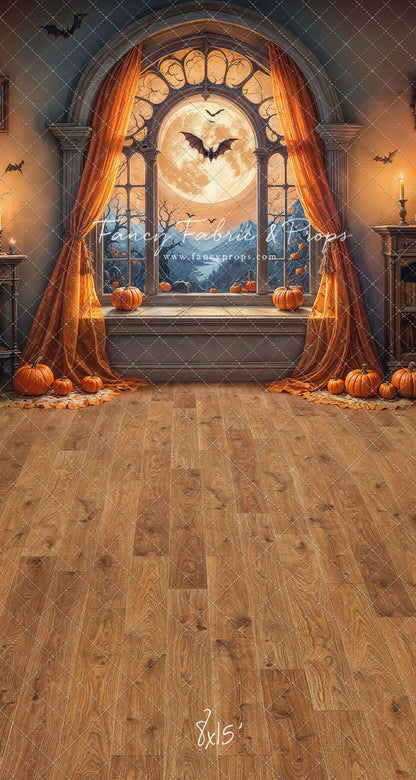 Gothic Moonlit Window - With Sweep Option