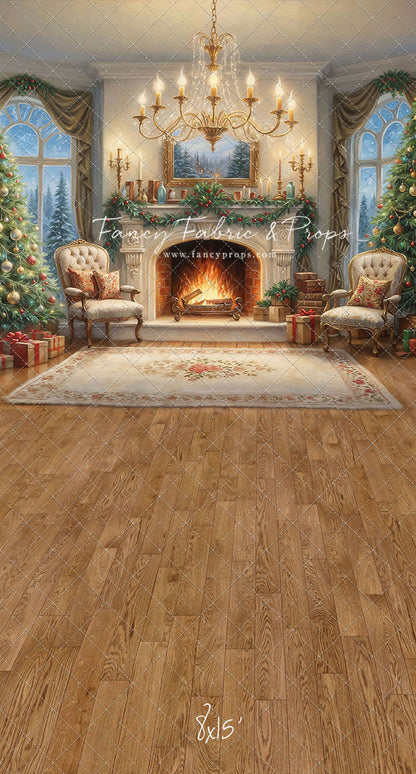 Majestic Christmas Parlor - With Sweep Option