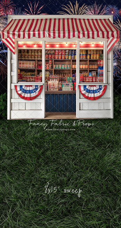 Old Glory Fireworks Shop - With Sweep Option