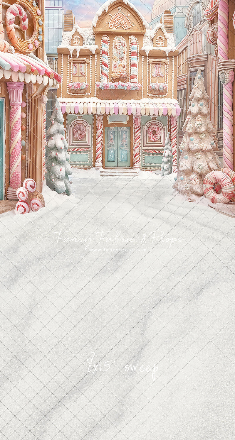 Pastel Gingerbread Street - With Sweep Option