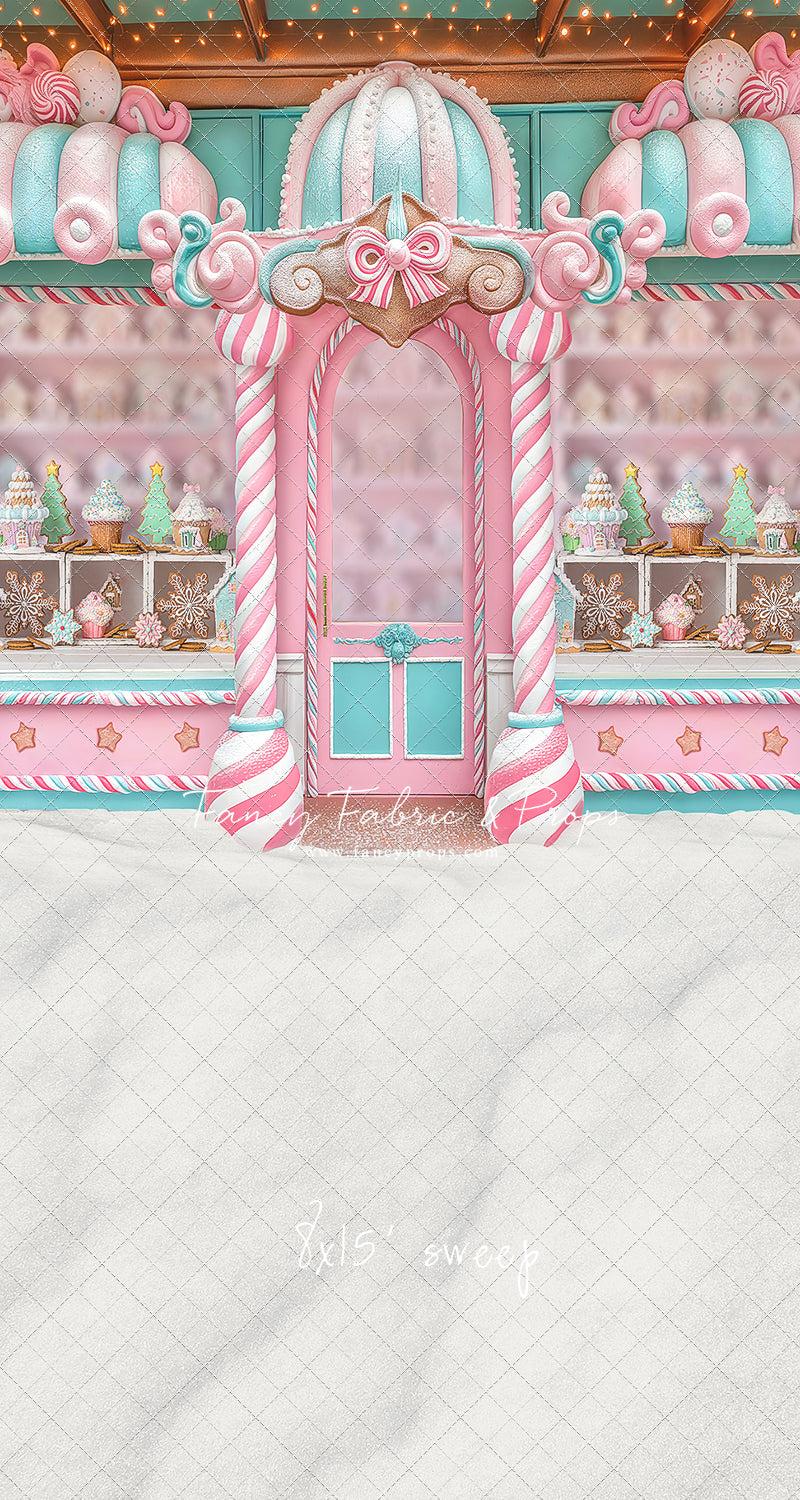 Pastel Gingerbread Store - With Sweep Option