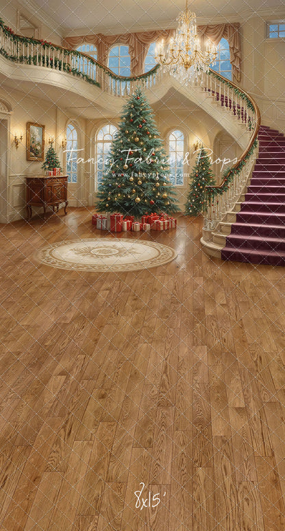 Regal Christmas Staircase - with Sweep Option