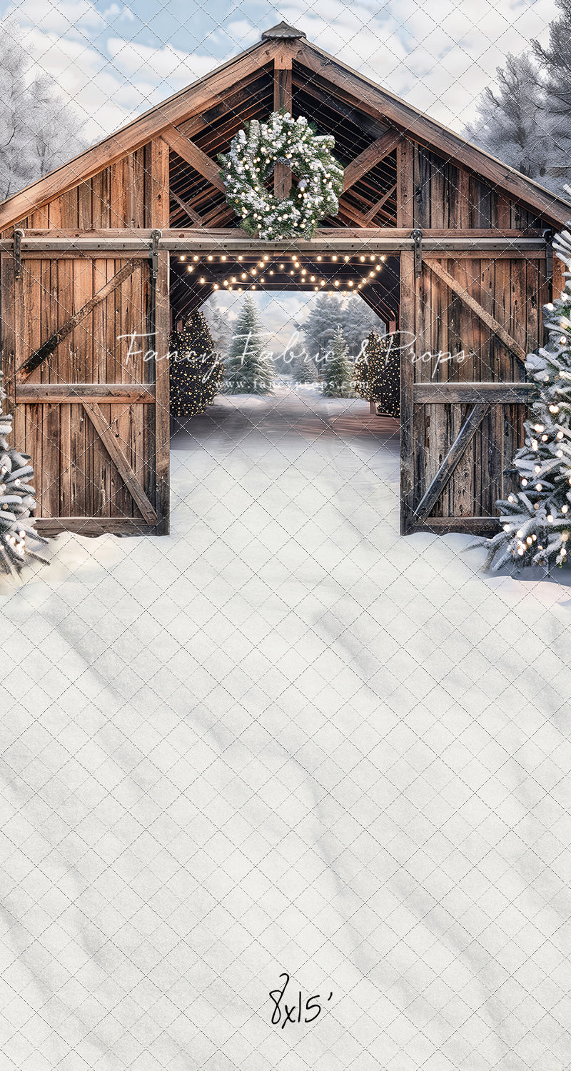 Snowy Mountain Tree Farm - with Sweep Option