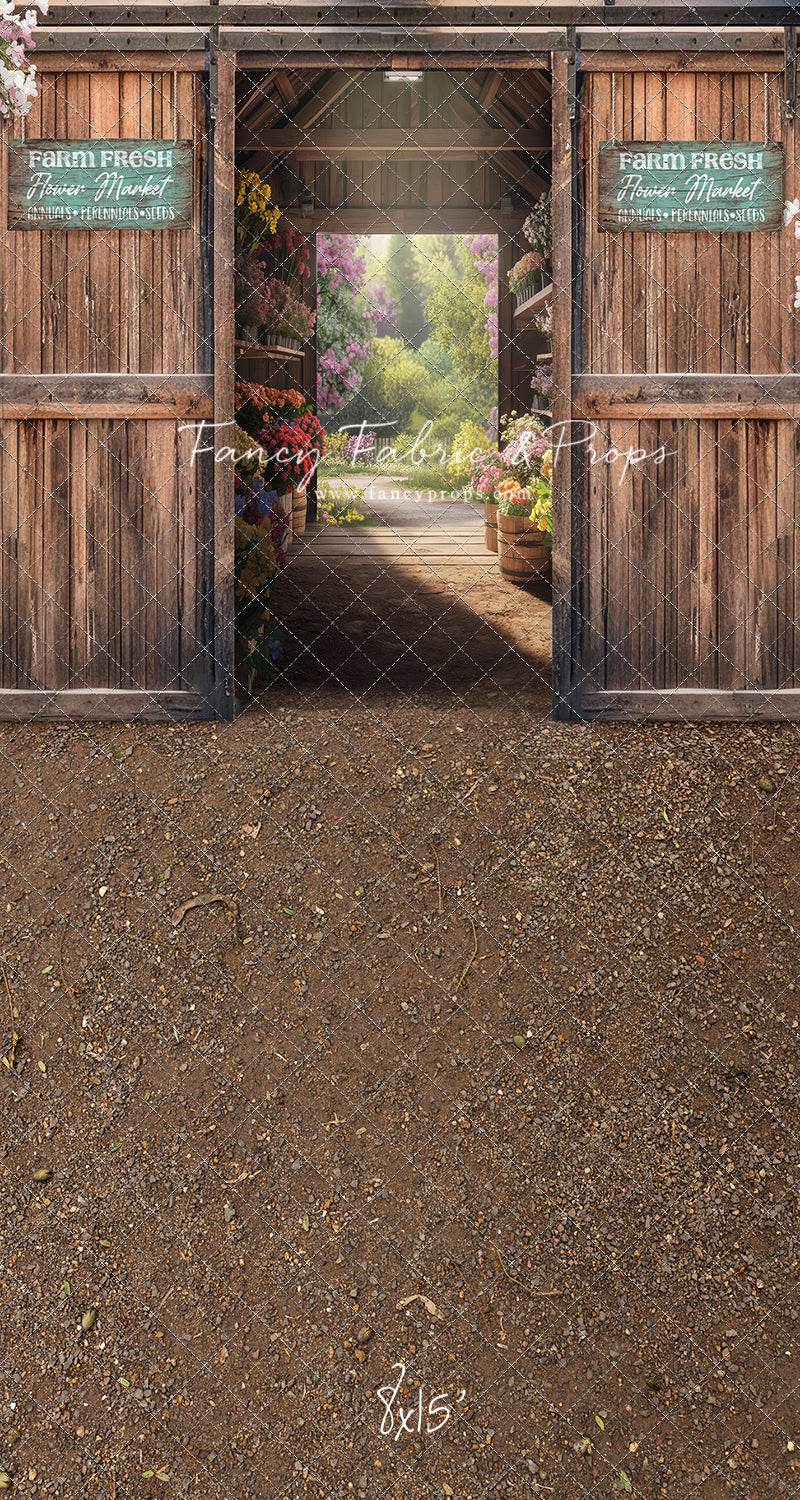 Farm Fresh Flower Barn - With Sweep Option