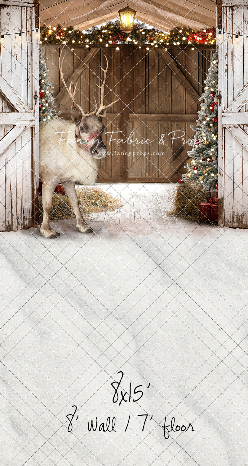 St Nick's Stable - WITH Reindeer - With Sweep Option