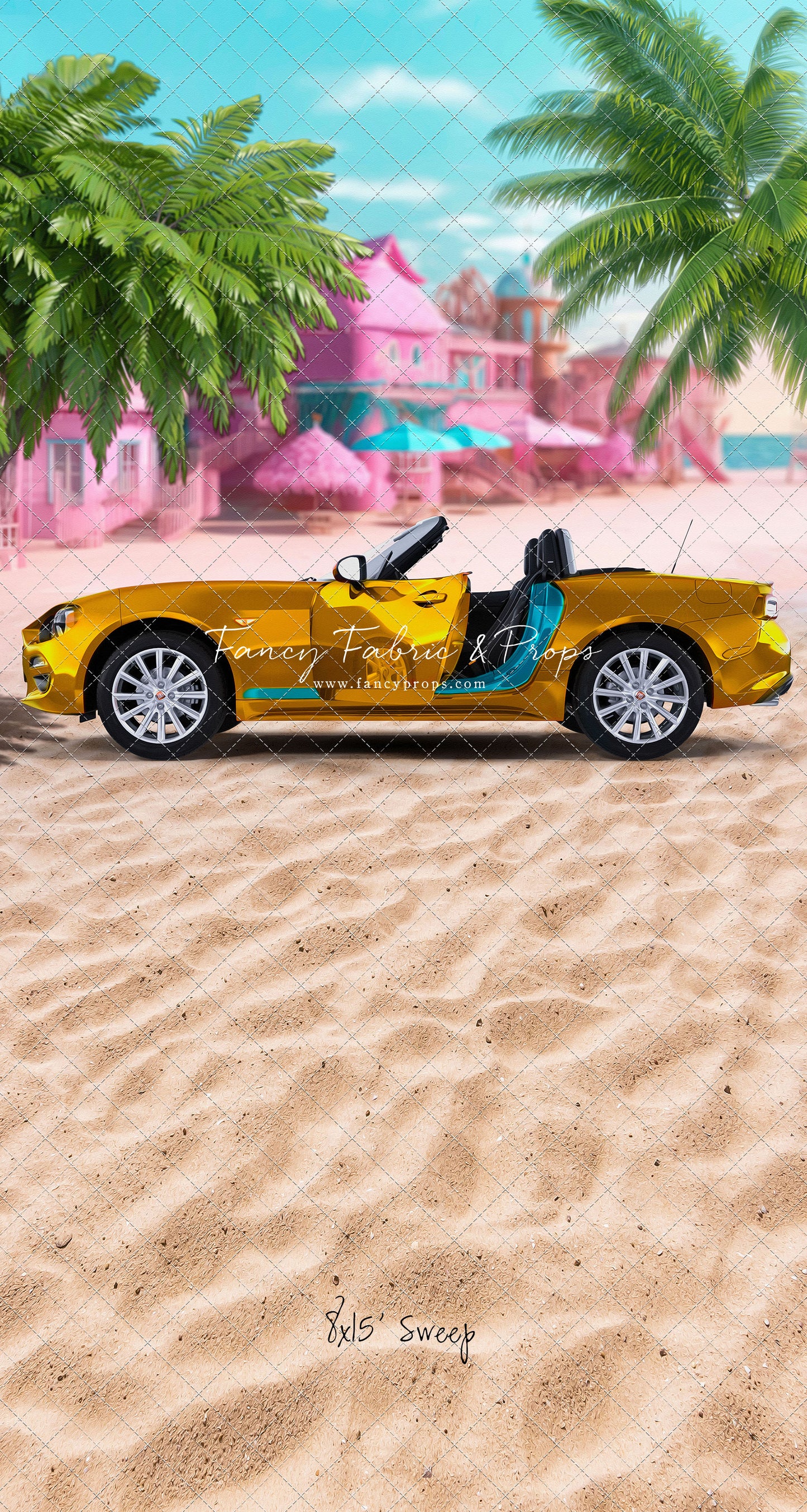 Beach Convertible -Gold - With Sweep Option