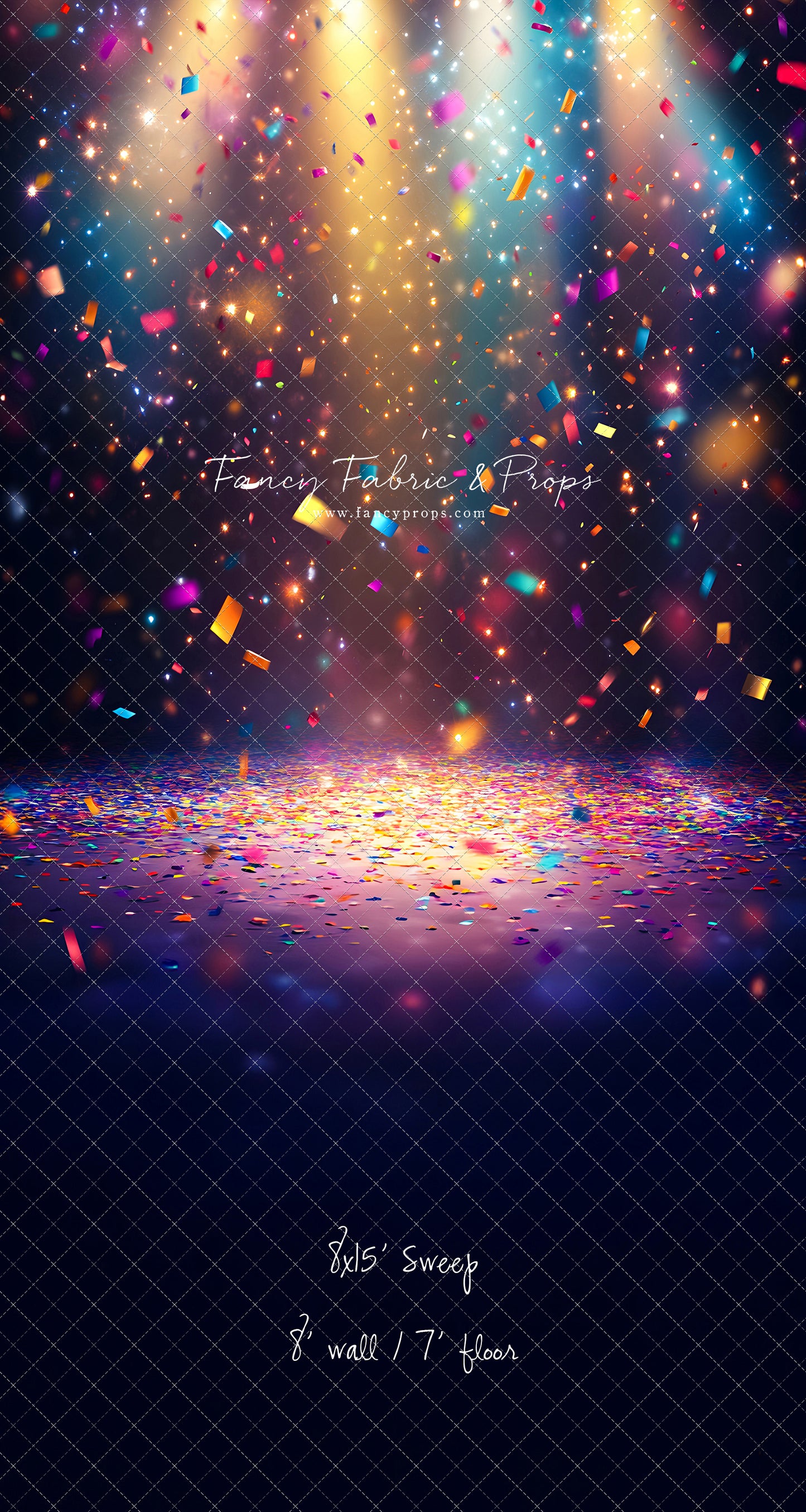 Confetti Crown - With Sweep Option