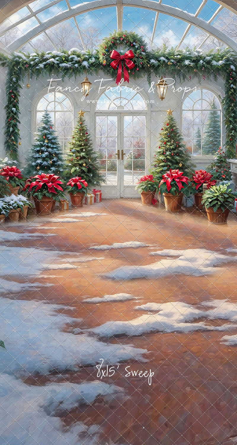 Enchanted Winter Conservatory - With Sweep Option