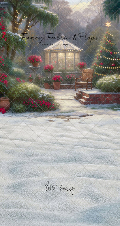 Festive Floral Fantasy - With Sweep Option