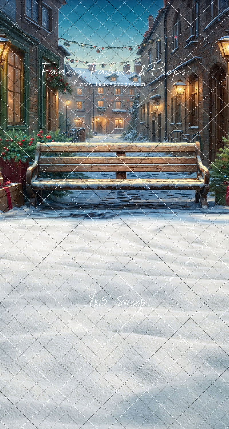 Festive Holiday Avenue - with Sweep Option