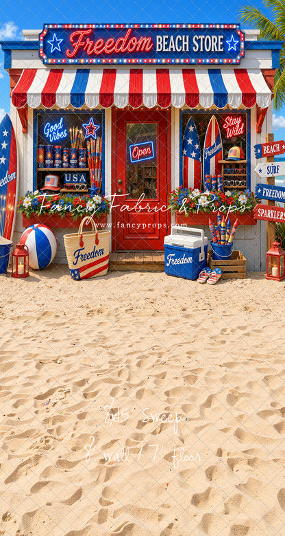 Freedom Beach Shoppe - With Sweep Option