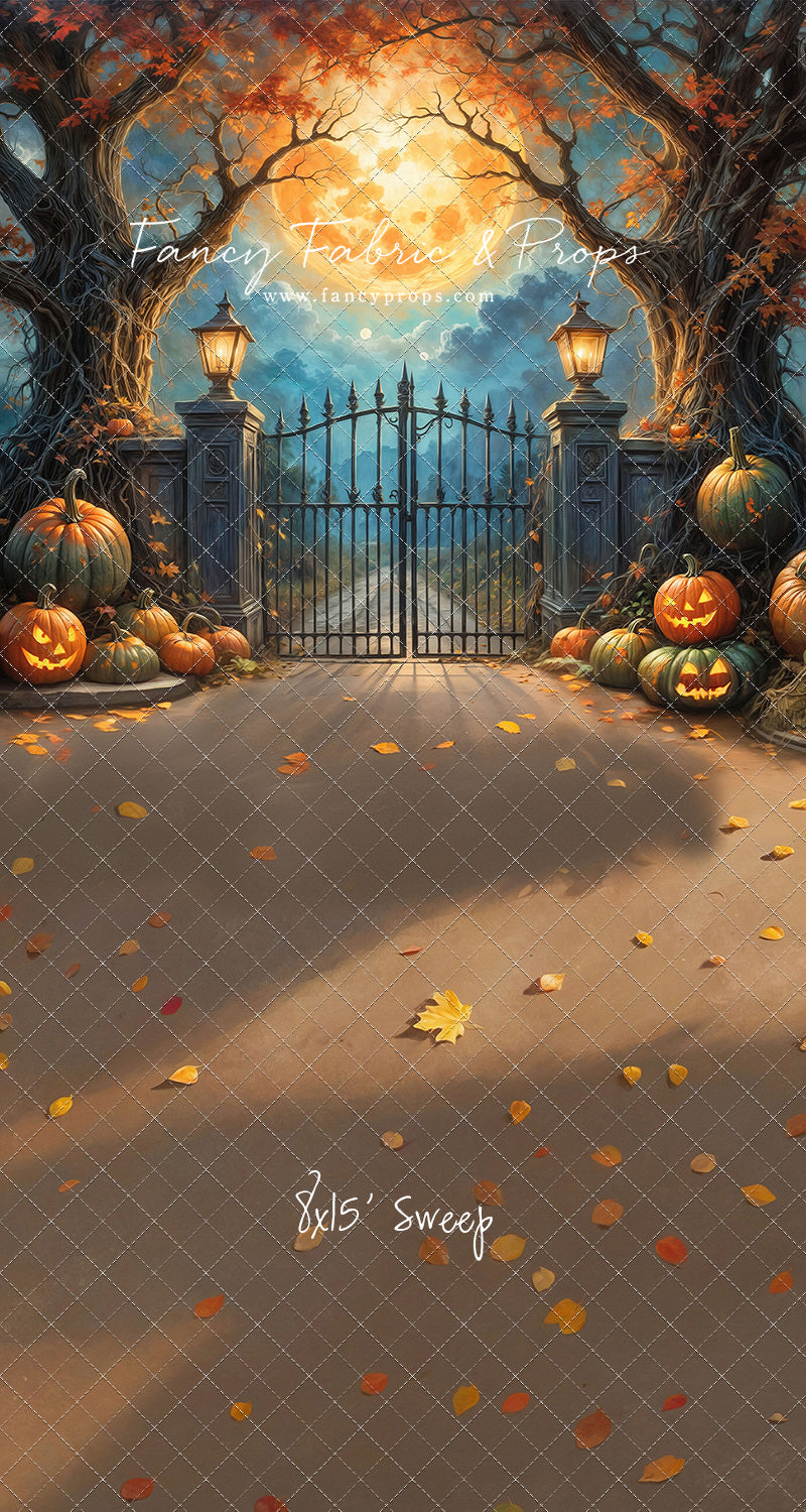 Halloween Lantern Lane - With Sweep Option