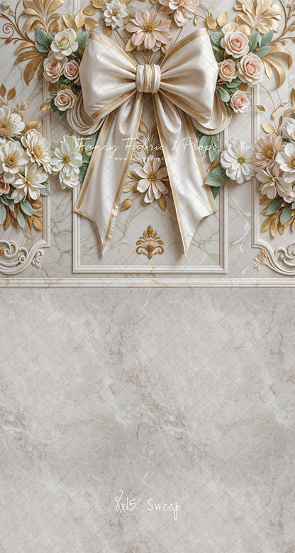 Ivory Luxe - With Sweep Option