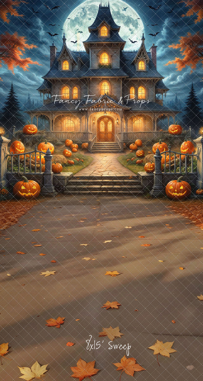 Moonlit Jack-O-Lantern Estate - With Sweep Option