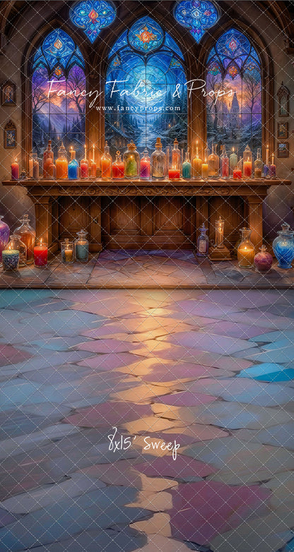 Mystic Potion Emporium - Cement Floor - With Sweep Option