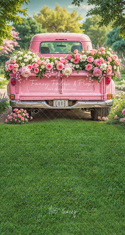 Rosy Little Sweetheart Truck - With Sweep Option