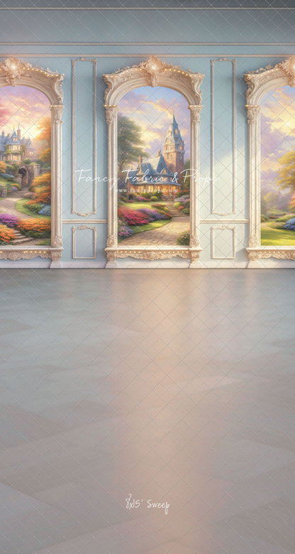 Royal Victorian Wainscoting Wall - With Sweep Option