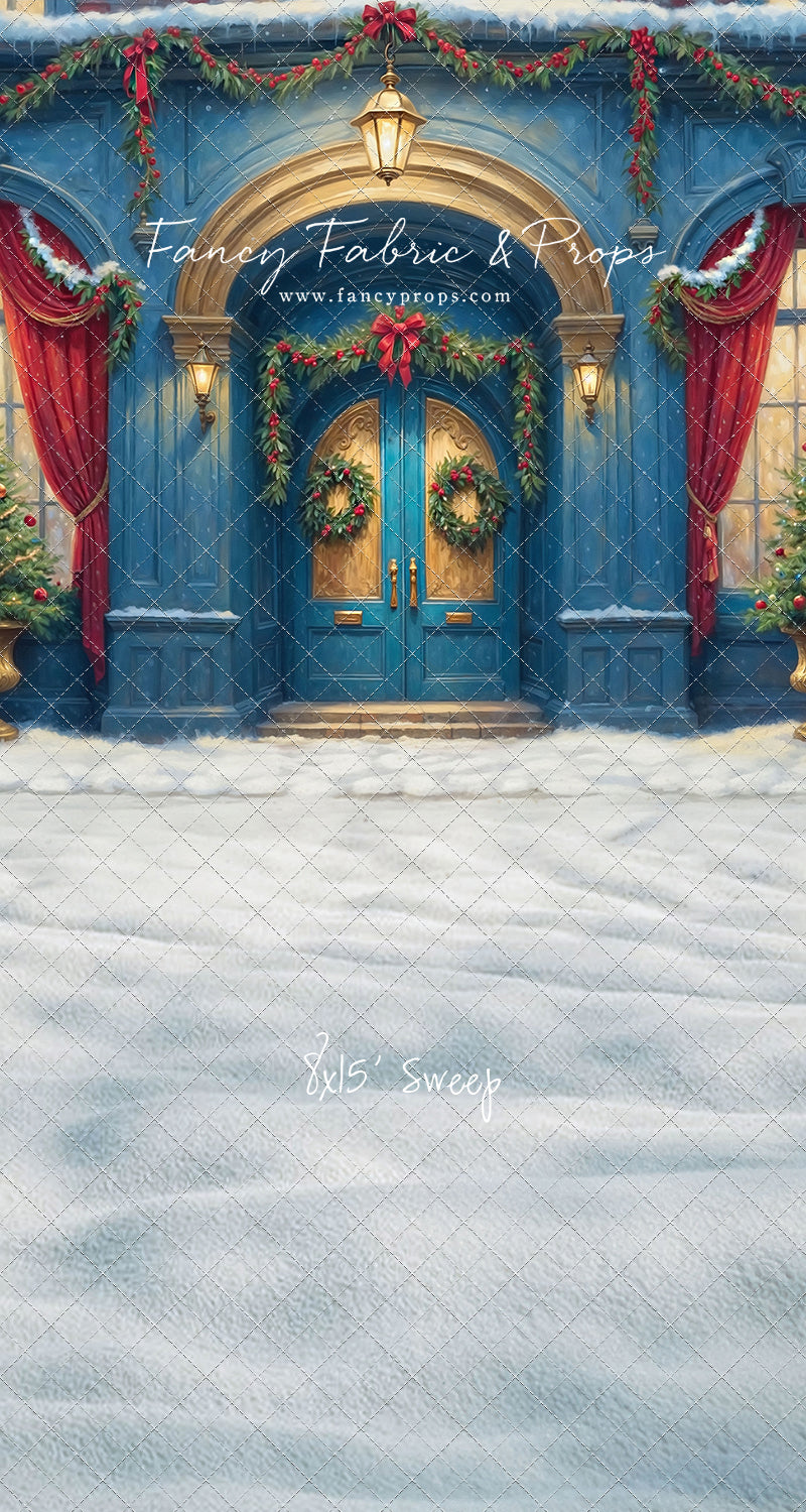 Sapphire Holiday Elegance - With Sweep Option