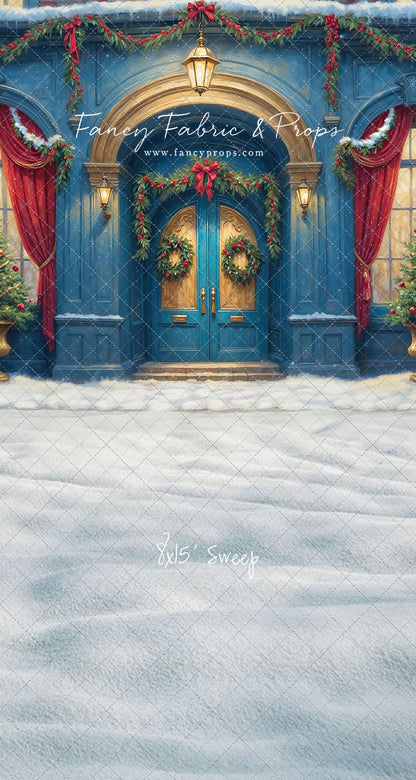 Sapphire Holiday Elegance - With Sweep Option