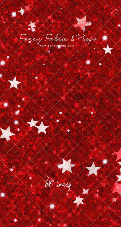 Starry Red Sparkle