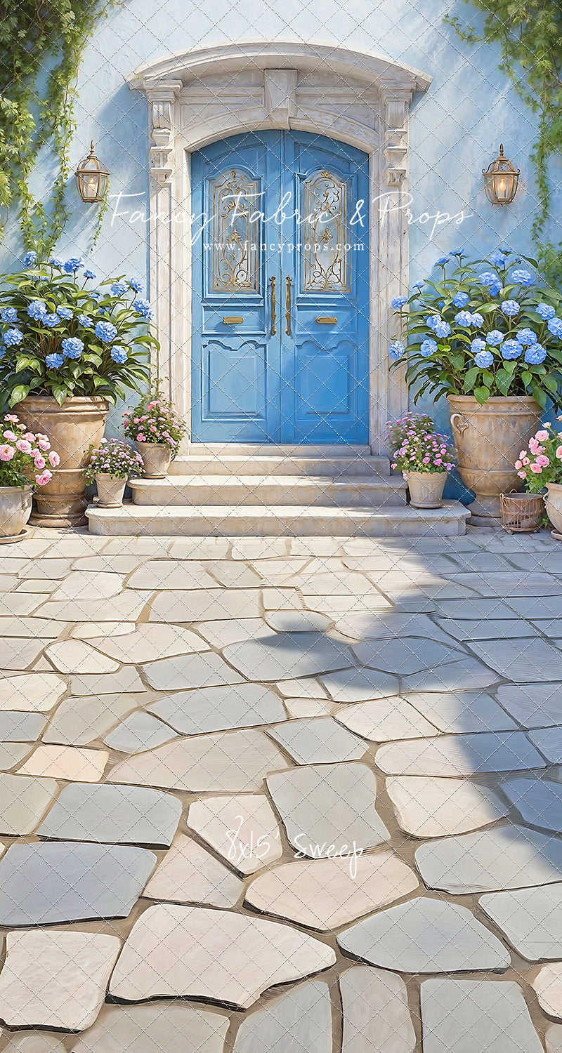 Summertime Patio - Blue Door - With Sweep Option