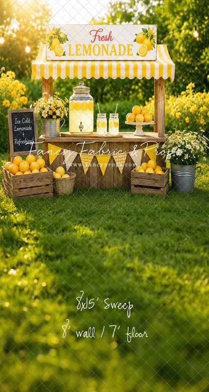 Sunny Days Lemonade Stand - With Sweep Option