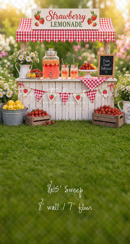 Sweet Strawberry Sips - With Sweep Option