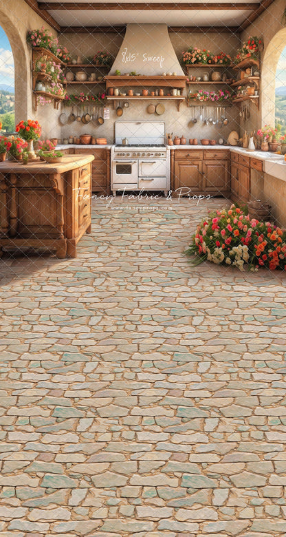 Tuscan Kitchen- With Sweep Option