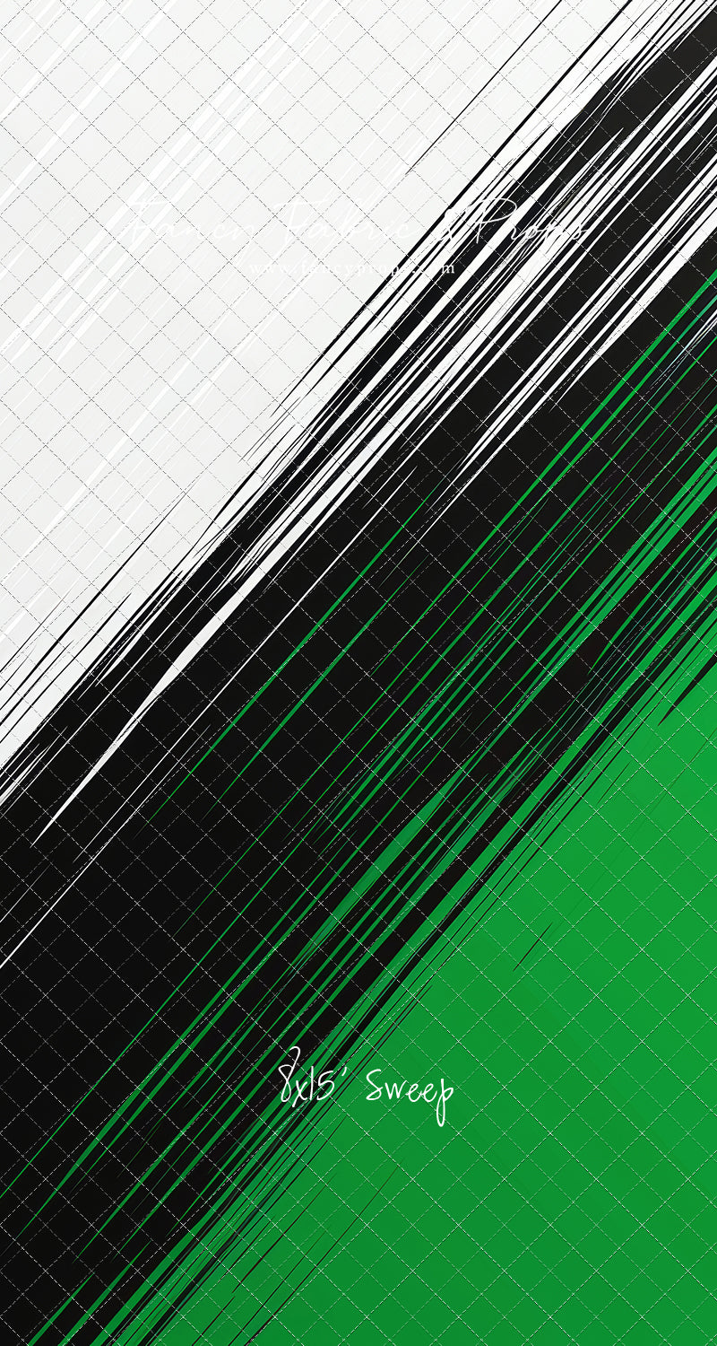 Varsity Emerald & Black