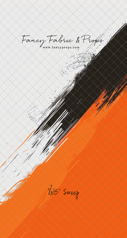 Varsity Orange & Black