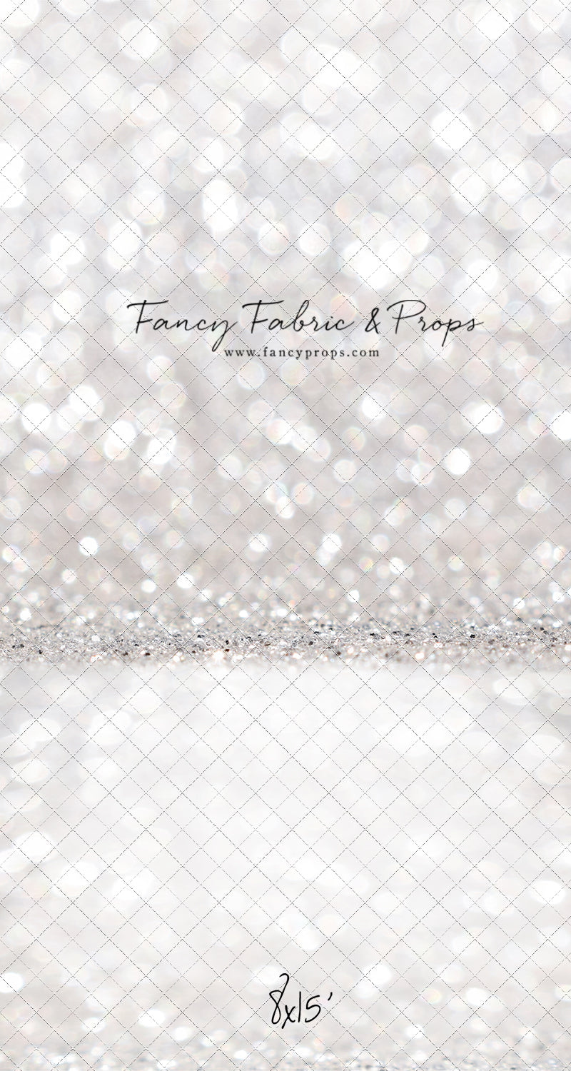 White Shimmering Stage - Sweep Sizes Only